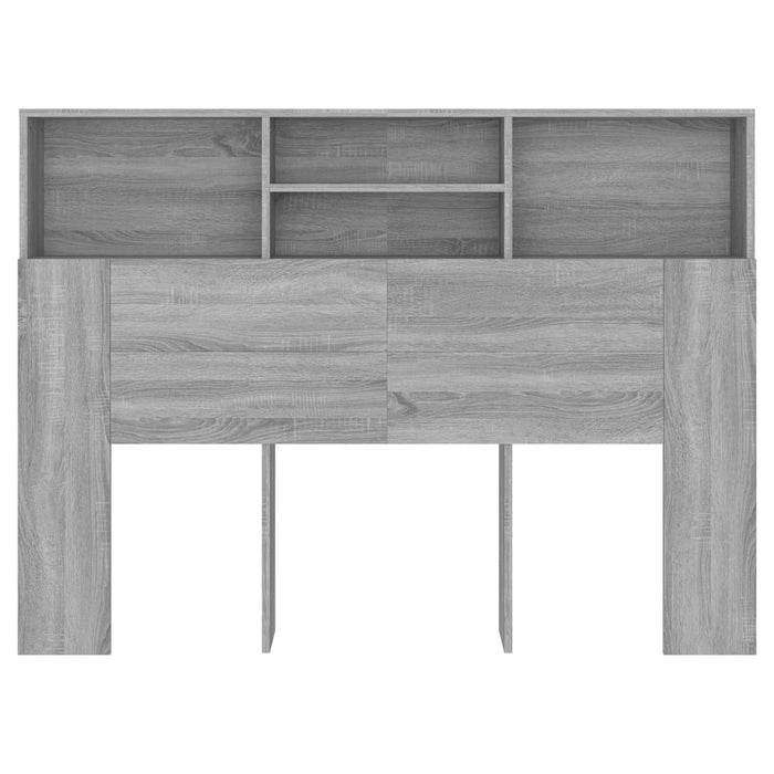 Testiera con Scomparti Grigio Sonoma 140x19x103,5 cm cod mxl 66749