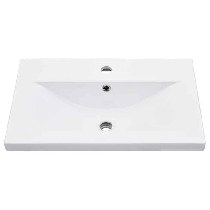 Struttura lavabo bagno 59 x 38 x 83 cm lavabo da incasso ferro bianco 02_0006776