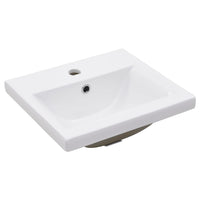 Telaio per Lavabo da Bagno con Lavabo Integrato-Struttura per Lavabo da Bagno Nero in Ferro 990990