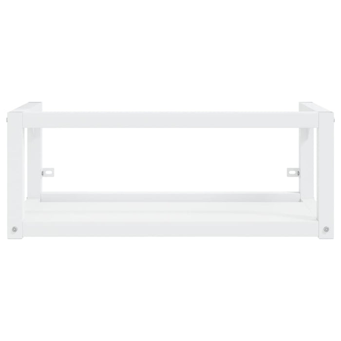 Telaio per Lavabo da Bagno con Lavabo Integrato Bianco in Ferro 3101381