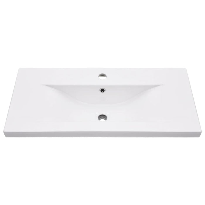 Telaio per Lavabo da Bagno con Lavabo Integrato Bianco in Ferro cod mxl 63586