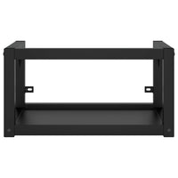 Struttura lavabo bagno 40 x 38 x 31 cm lavabo incasso ferro nero 02_0006781