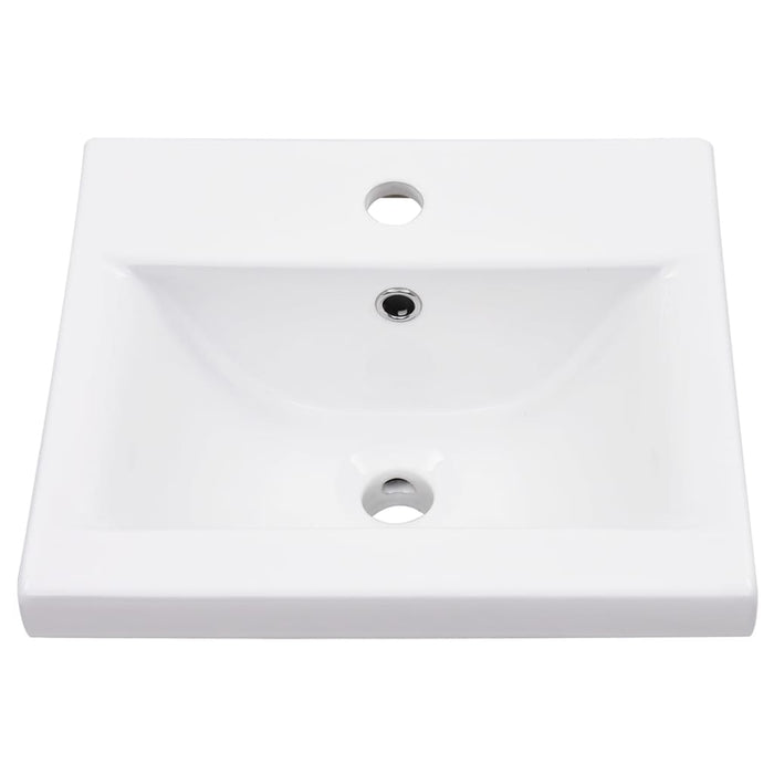 Telaio per Lavabo da Bagno con Lavabo Integrato-Struttura per Lavabo da Bagno Nero in Ferro 532706