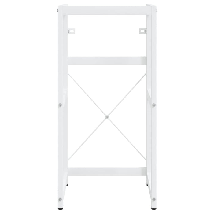 Telaio per Lavabo da Bagno con Lavabo Integrato Bianco in Ferro cod mxl 63095