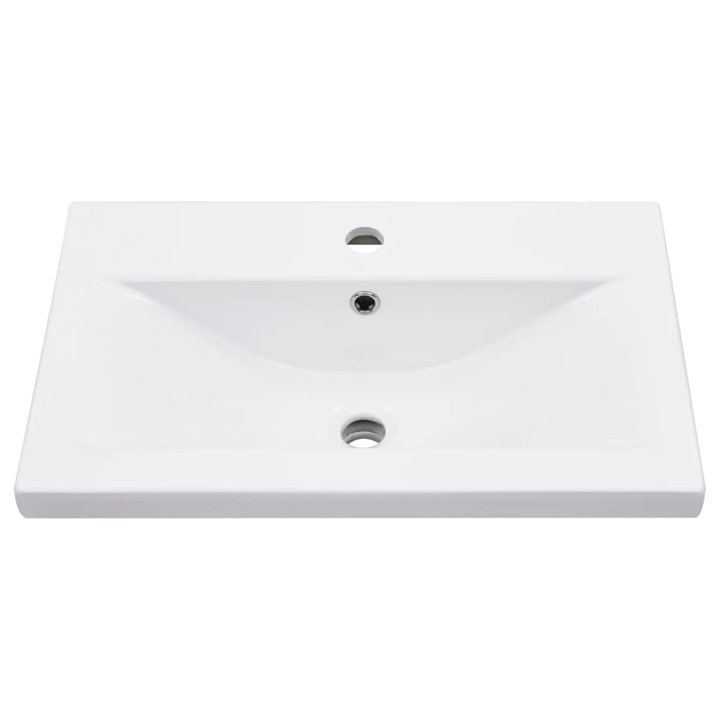 Telaio per Lavabo da Bagno con Lavabo Integrato Bianco in Ferro cod mxl 71949