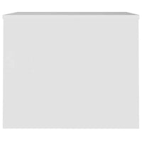 Tavolino da Salotto-Tavolino da soggiorno Bianco 80x50,5x41,5 cm Legno Multistrato