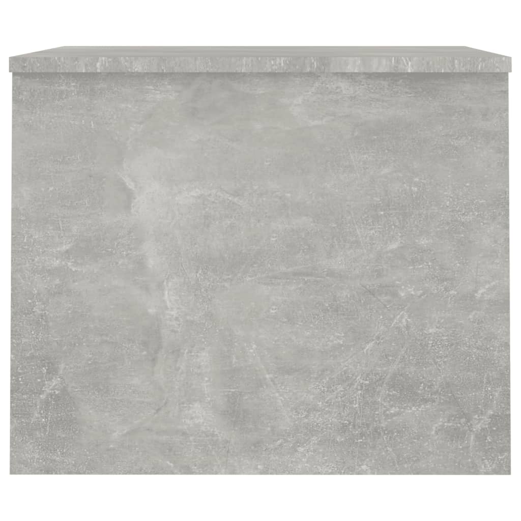 Tavolino Grigio Cemento 80x50,5x41,5 cm in Legno Multistrato 809642