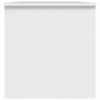 Tavolino da Salotto-Tavolino da soggiorno-Tavolo Bianco 102x50x52,5 cm in Legno Multistrato