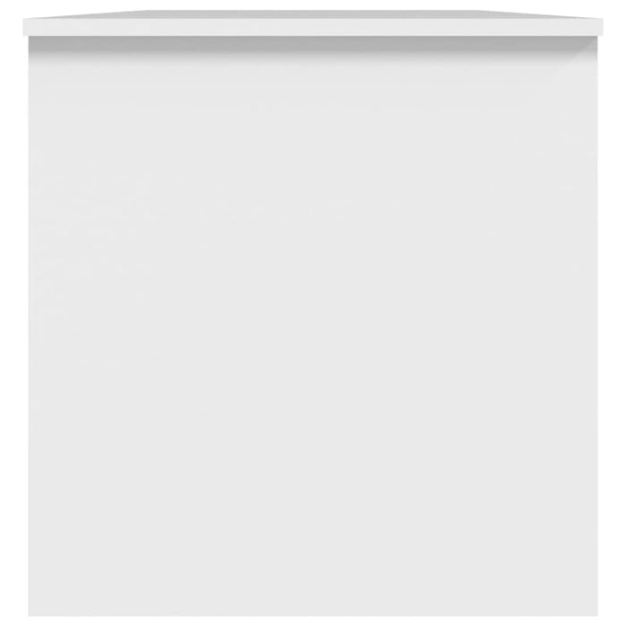 Tavolino da Salotto Bianco 102x50x52,5 cm in Legno Multistrato 809647