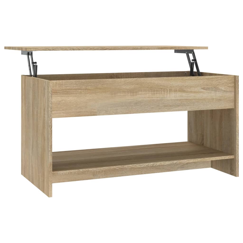 Tavolino Salotto Rovere Sonoma 102x50x52,5 cm Legno Multistrato 809650
