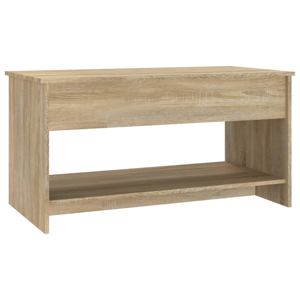 Tavolino Salotto Rovere Sonoma 102x50x52,5 cm Legno Multistrato 809650