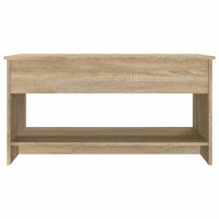 Tavolino Salotto Rovere Sonoma 102x50x52,5 cm Legno Multistrato 809650