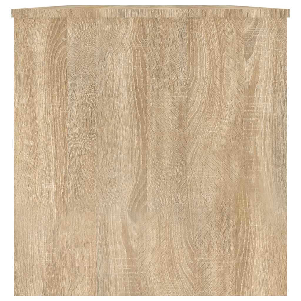 Tavolino Salotto-Tavolino da soggiorno-Tavolo Rovere Sonoma 102x50x52,5 cm Legno Multistrato