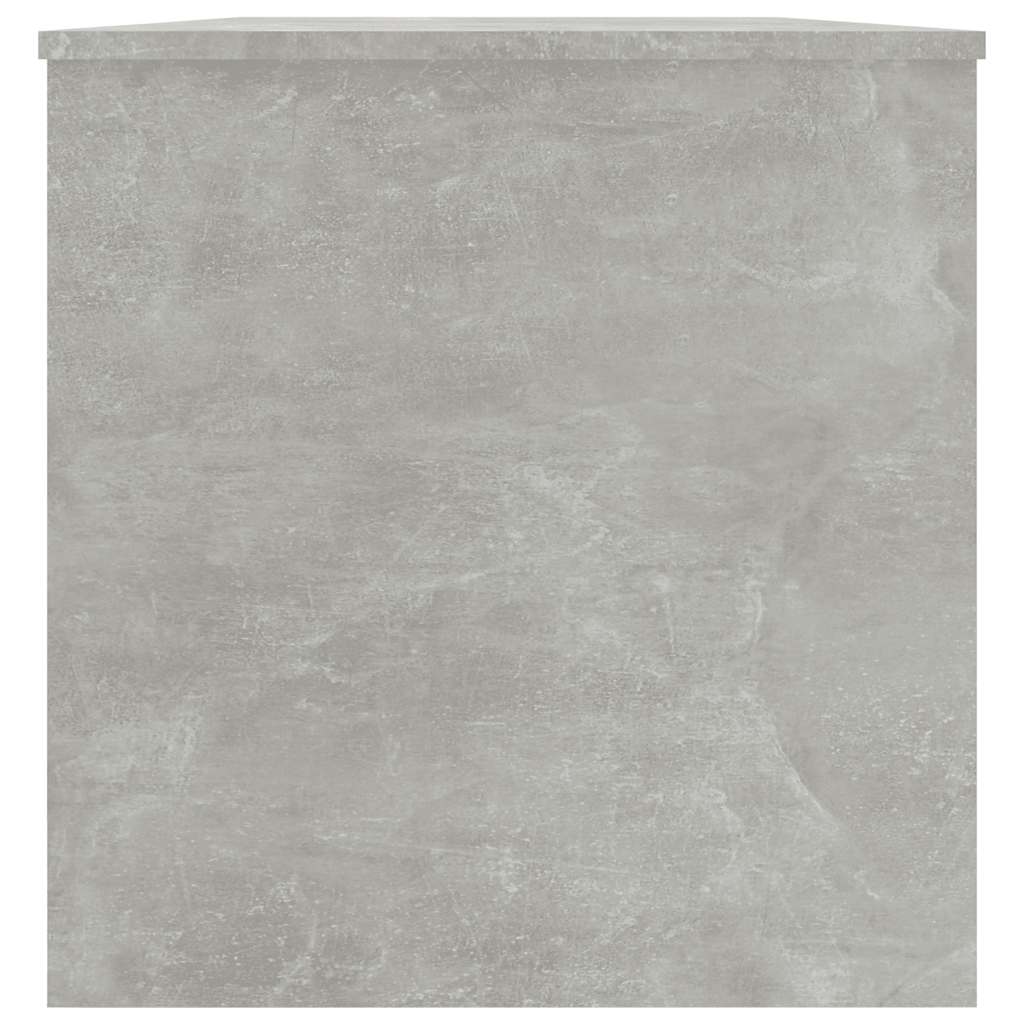 Tavolino Salotto Grigio Cemento 102x50x52,5cm Legno Multistrato 809651