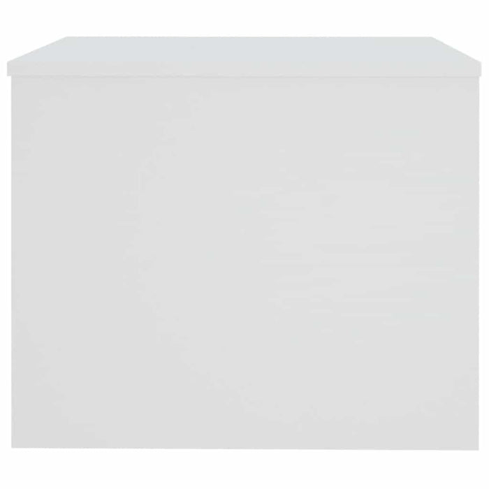 Tavolino da Salotto-Tavolino da soggiorno Bianco 80x50x40 cm in Legno Multistrato