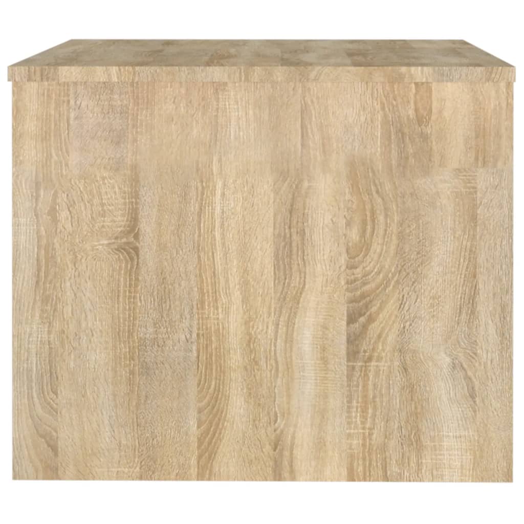 Tavolino da Salotto Rovere Sonoma 80x50x40 cm Legno Multistrato 809659
