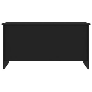 Tavolino da Salotto Nero 102x55,5x52,5 cm in Legno Multistrato cod mxl 23687