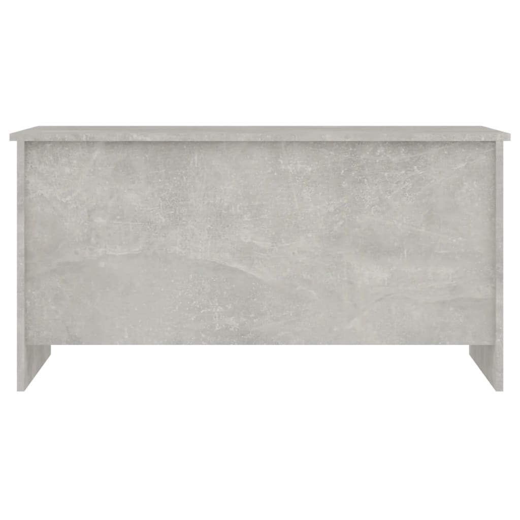 Tavolino Grigio Cemento 102x55,5x52,5 cm in Legno Multistrato 809669