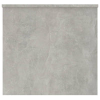 Tavolino Grigio Cemento 102x55,5x52,5 cm in Legno Multistrato 809669