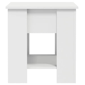 Tavolino da Salotto Bianco 101x49x52 cm in Legno Multistrato cod mxl 8748