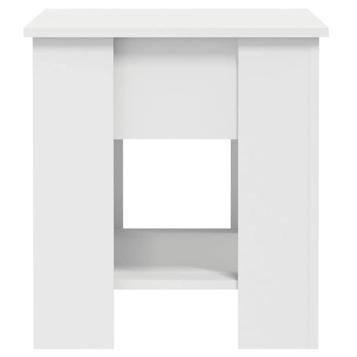Tavolino da Salotto Bianco 101x49x52 cm in Legno Multistrato cod mxl 8748