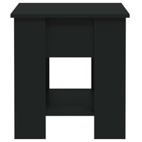 Tavolino da Salotto Nero 101x49x52 cm in Legno Multistrato