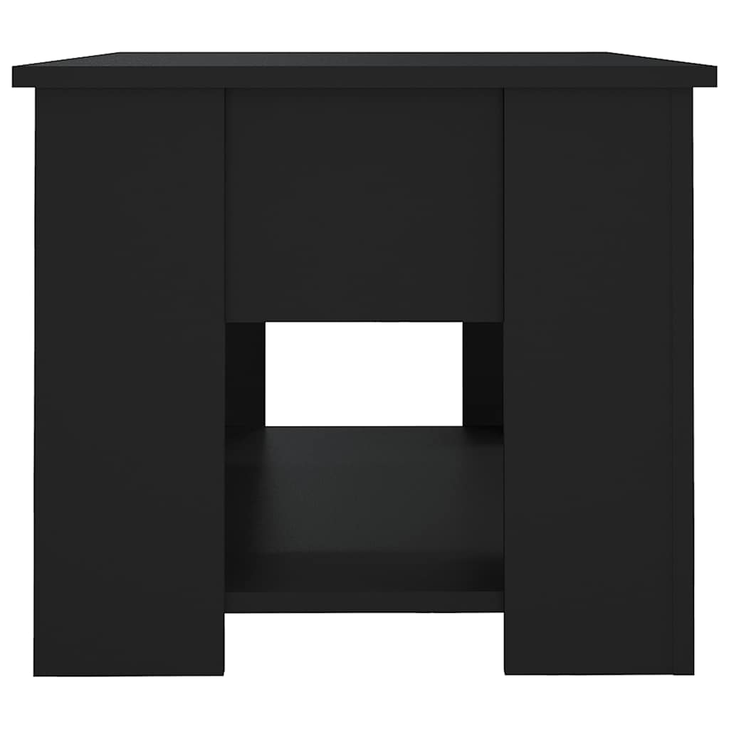 Tavolino da Salotto Nero 79x49x41 cm in Legno Multistrato cod mxl 15076