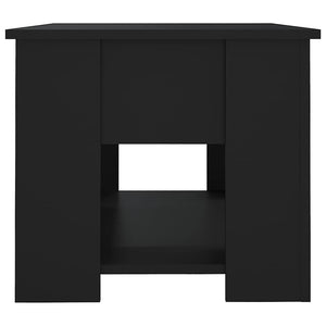 Tavolino da Salotto Nero 79x49x41 cm in Legno Multistrato cod mxl 15076