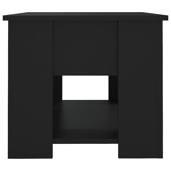 Tavolino da Salotto Nero 79x49x41 cm in Legno Multistrato cod mxl 15076