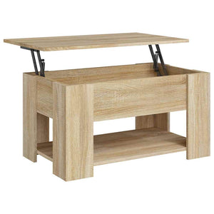 Tavolino da Salotto Rovere Sonoma 79x49x41 cm Legno Multistrato 809713