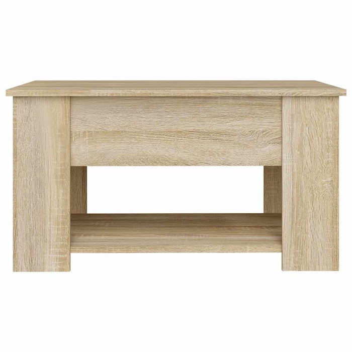 Tavolino da Salotto Rovere Sonoma 79x49x41 cm Legno Multistrato 809713