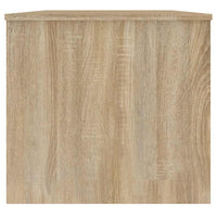 Tavolino Rovere Sonoma 102x50,5x46,5 cm in Legno Multistrato 809722