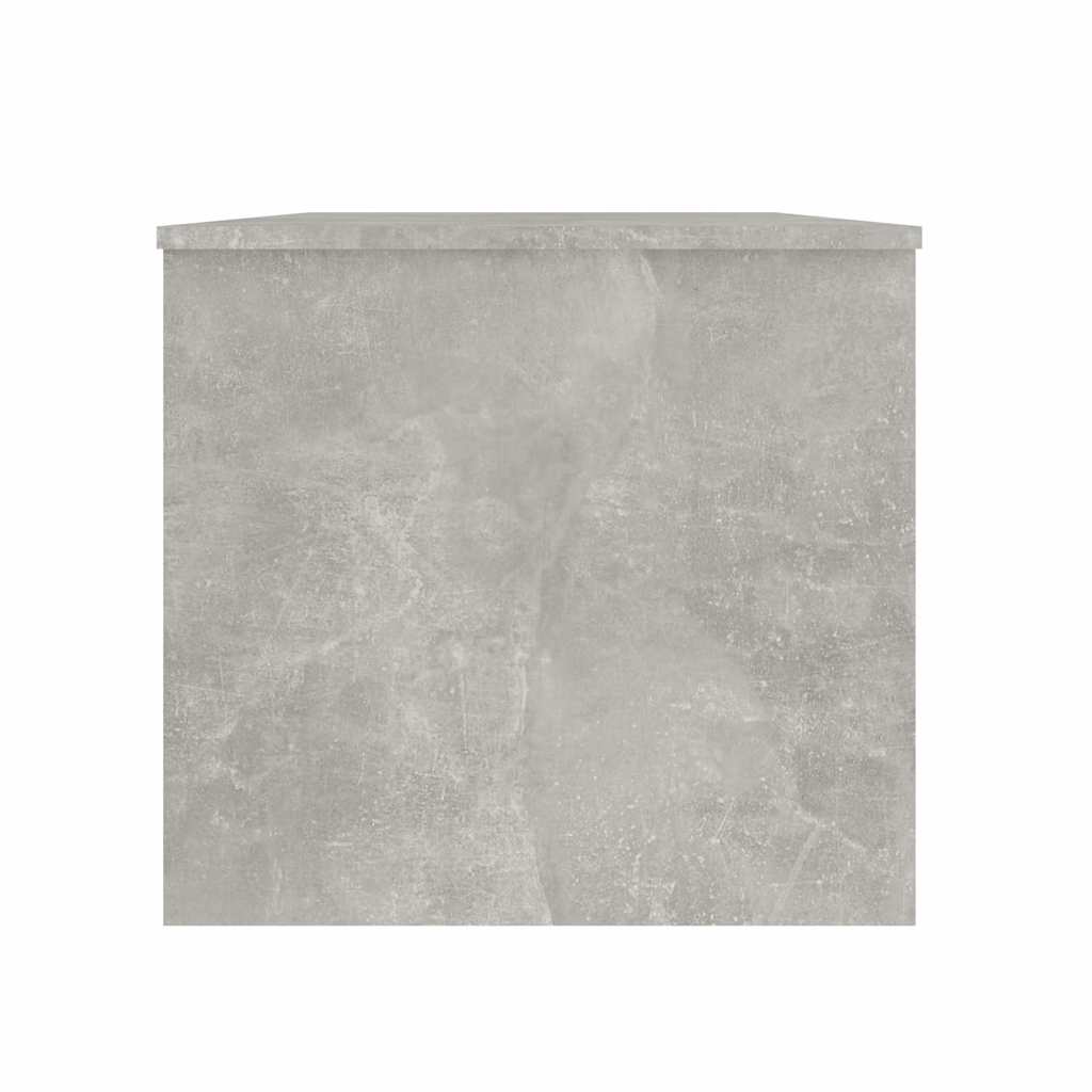 Tavolino Grigio Cemento 102x50,5x46,5 cm in Legno Multistrato 809723