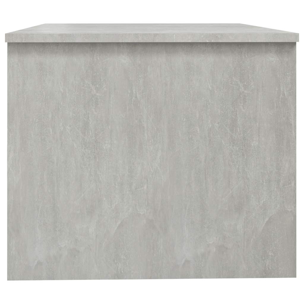 Tavolino Salotto Grigio Cemento 80x50x42,5 cm Legno Multistrato cod mxl 18108