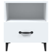 Comodini 2 pz Bianchi in Legno Multistrato cod mxl 30784