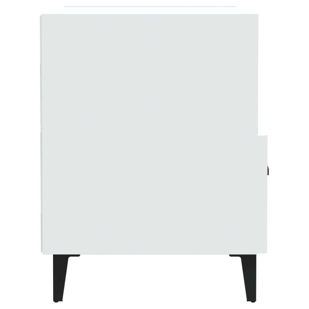 Comodini 2 pz Bianchi in Legno Multistrato cod mxl 30784