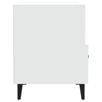 Comodini 2 pz Bianchi in Legno Multistrato cod mxl 30784