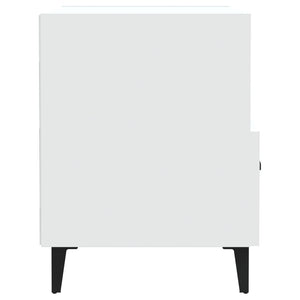 Comodini 2 pz Bianchi in Legno Multistrato cod mxl 30784