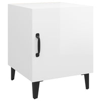 Comodino Bianco Lucido in Legno Multistrato cod mxl 30256