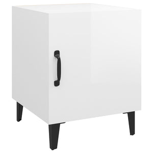 Comodino Bianco Lucido in Legno Multistrato cod mxl 30256
