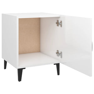 Comodino Bianco Lucido in Legno Multistrato cod mxl 30256