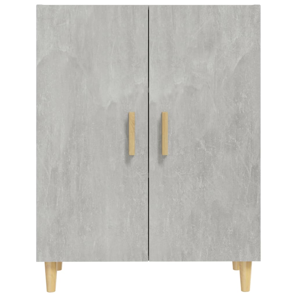 Credenza Grigio Cemento 70x34x90 cm in Legno Multistrato 812100