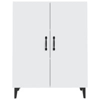 Credenza Bianca 70x34x90 cm in Legno Multistrato 812105