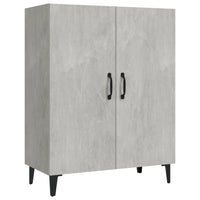 Credenza Grigio Cemento 70x34x90 cm in Legno Multistrato 812109