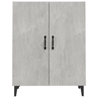 Credenza Grigio Cemento 70x34x90 cm in Legno Multistrato 812109