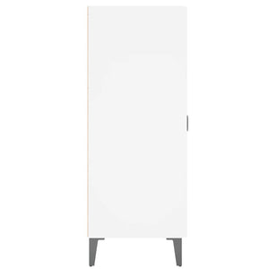 Credenza-Buffet-Armadio da cucina Bianca 69,5x34x90 cm in Legno Multistrato 791424