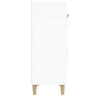 Credenza Bianca 69,5x34x89 cm in Legno Multistrato cod mxl 23633