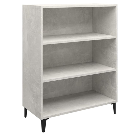 Credenza cassettiera mobile contenitore organizer cucina soggiorno salotto 695 x 325 x 90 cm legno ingegnerizzato grigio 02_0032002