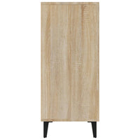 Credenza-Buffet-Armadio da cucina Rovere Sonoma 90x34x80 cm in Legno Multistrato 574248