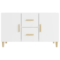 Credenza Bianca 100x36x60 cm in Legno Multistrato 812510